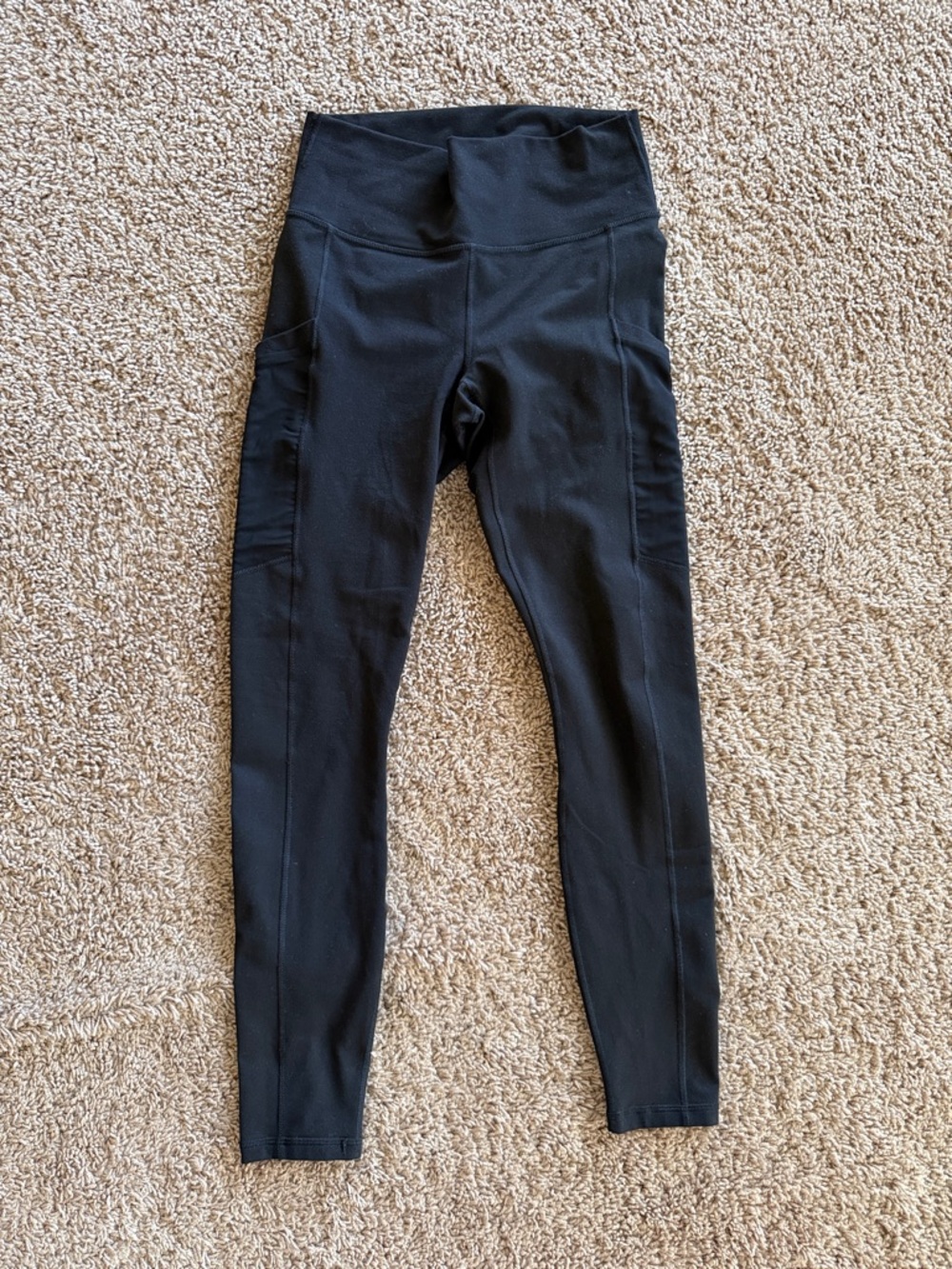 Fabletics PowerHold High-Rise Black Leggings Small